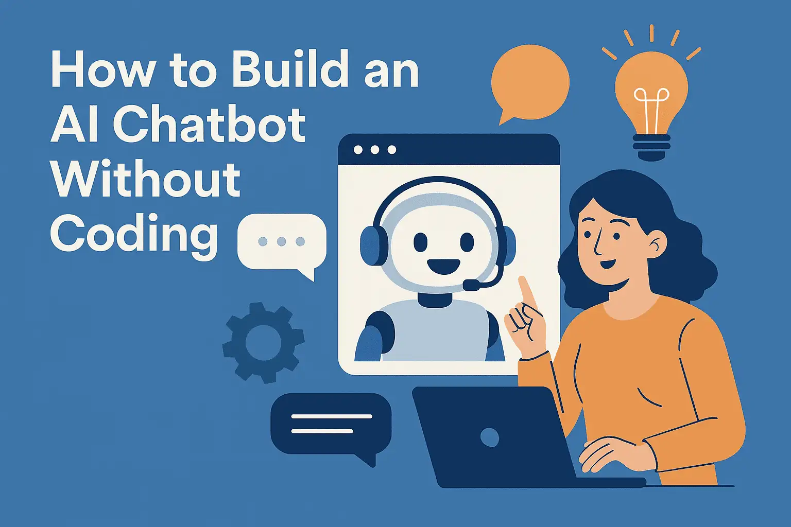 Create Your AI Chatbot Without Coding (2025 Guide)