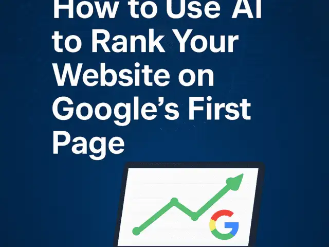 How to Use AI to Rank Your Website on Google’s First Page in 2025